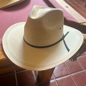 New Men’s Palmleaf Cowboy hat. Size 7 3/8